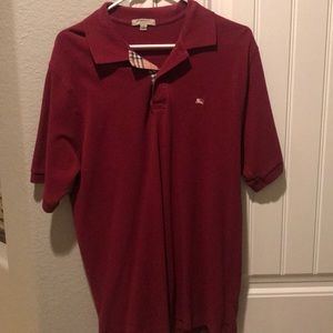 Burberry knit polo